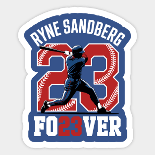 Ryne Sandberg Shirt Chicago Cubs Baseball T Shirt, Vintage Retro Cubs Tee Shirts Chicago Cubs Apparel Womens Youth Cubs Mens  Sticker